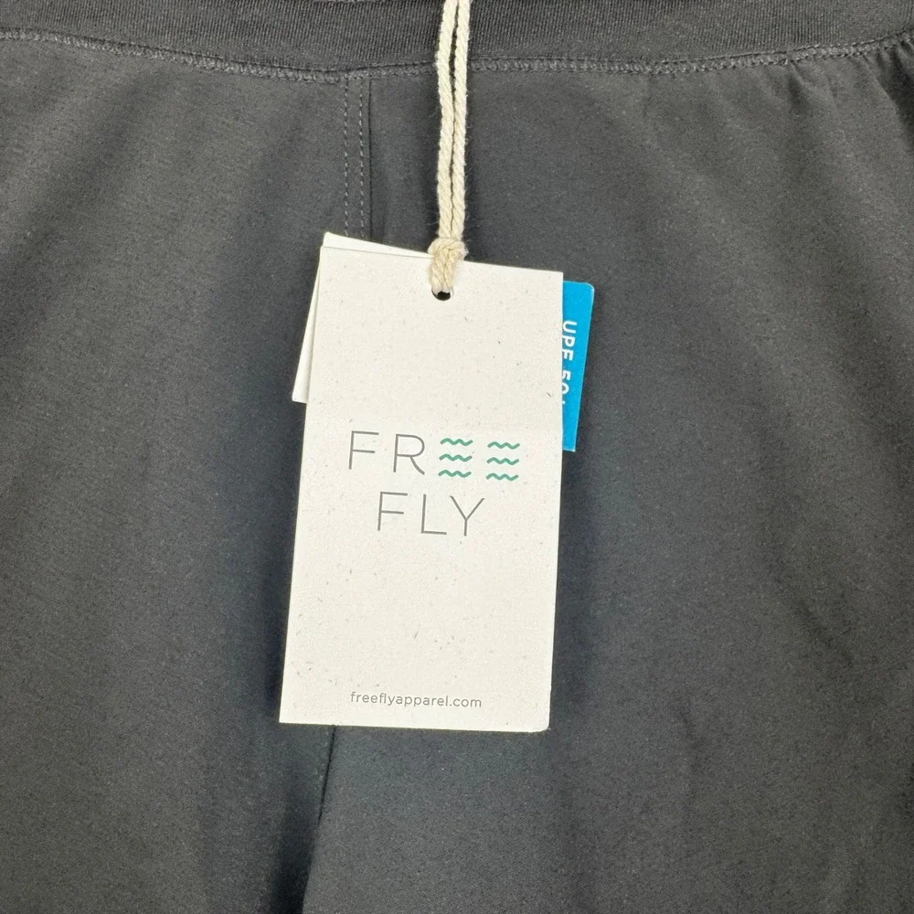 Free Fly Womens Bamboo-Lined Breeze Short‎ 6 Inch Inseam Black XS WBS-6-300-XS